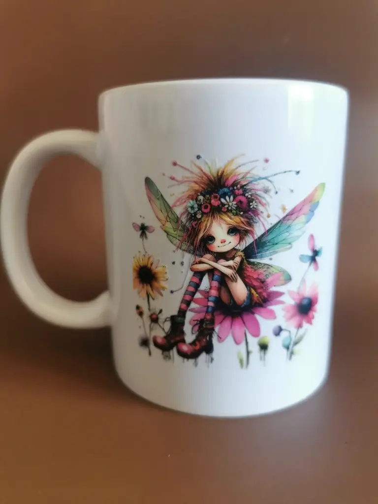 tasse décor fée