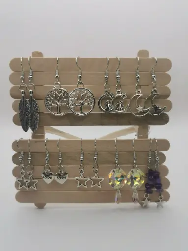 Boucle d'oreille métal