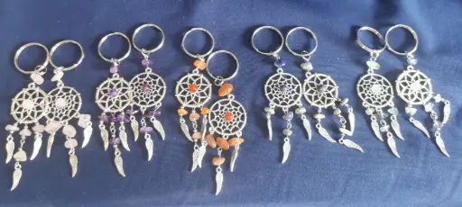 porte clés attrape rêves (étoile)